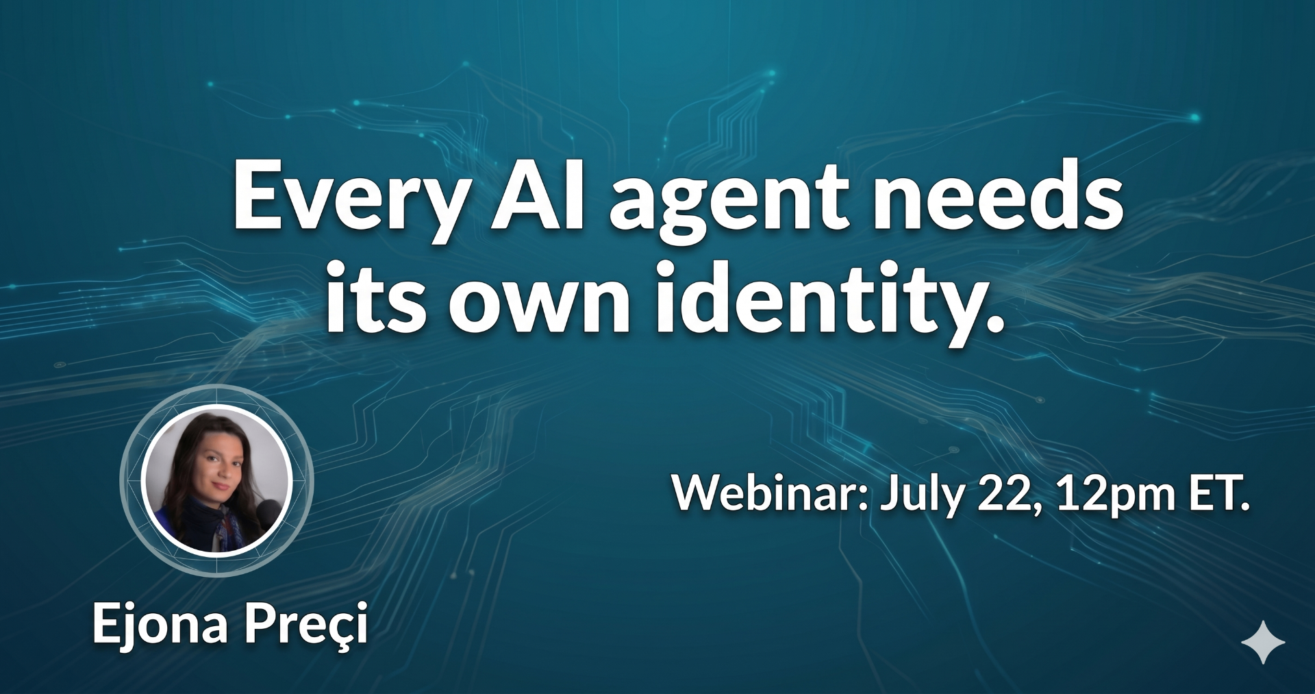 Every Agent Needs Its Own Identity.